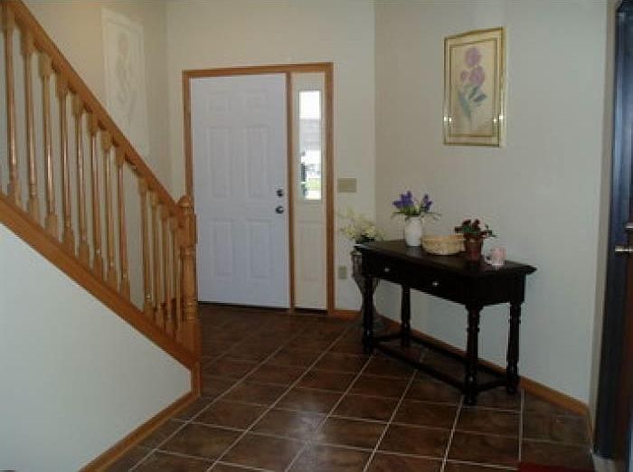 entryway (2BR unit is on second floor)