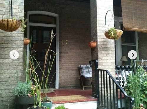 Steps to the front porch