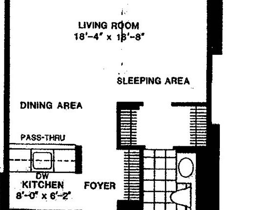 2nd image of 150 W 56th St APT 4106