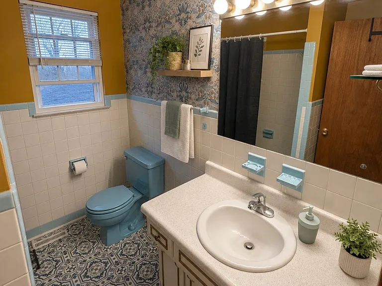 Shared bathroom
