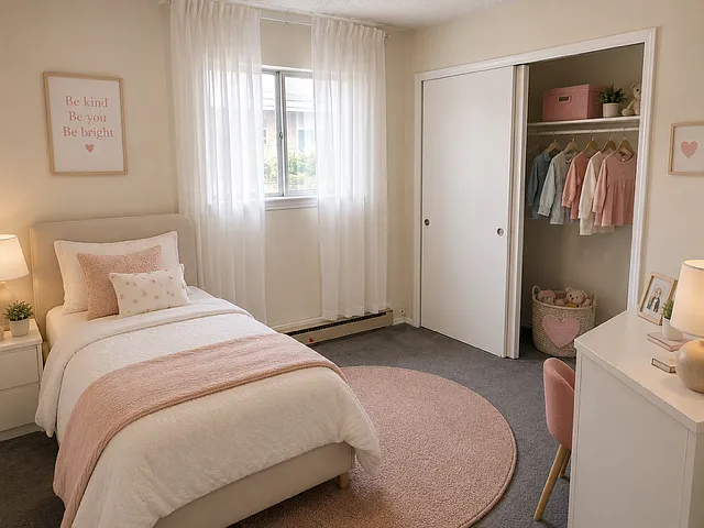 Suggestive setup for bedroom 3