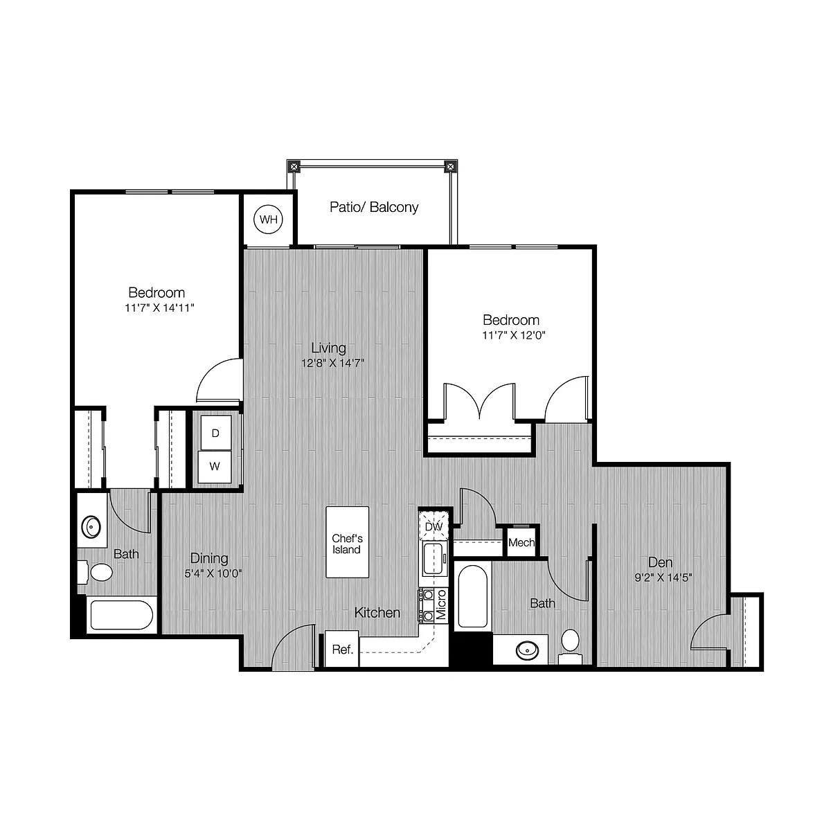 Floor plan 2L2