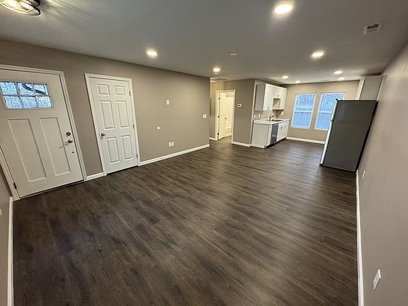 Main room and kitchen