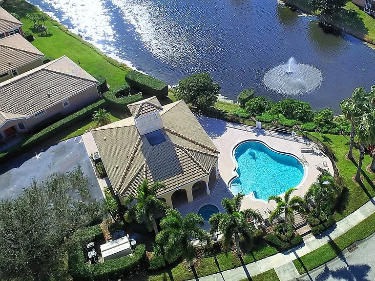 Clubhouse pool right across the street