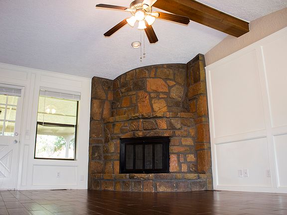 Unique Oversized Fireplace