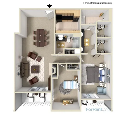 Floor plan Meridian