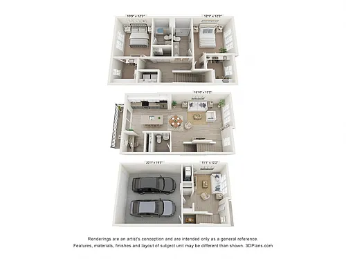 Floor plan TH-A