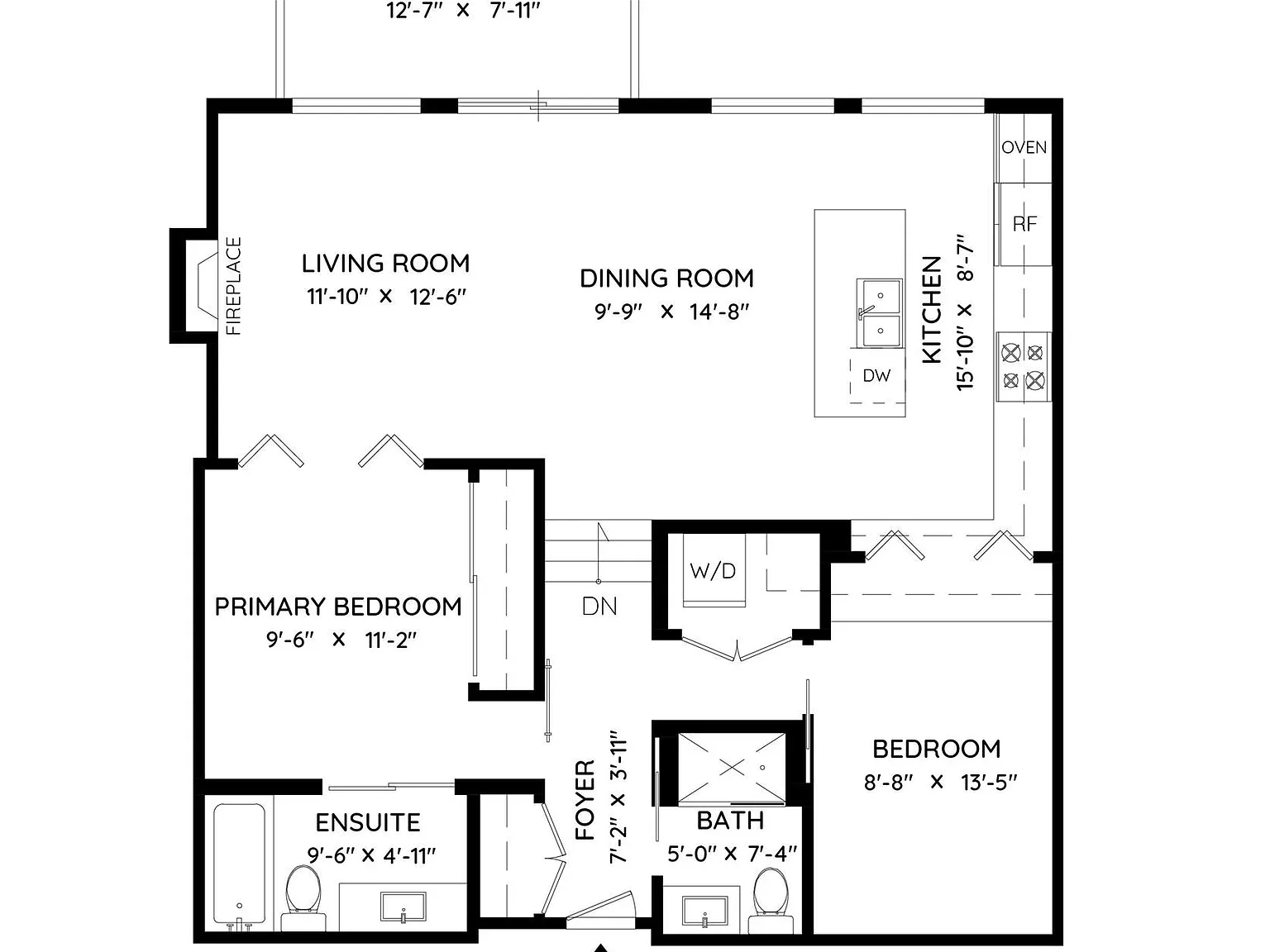 2 bed, 954 sqft, $2,800 — Photo 4