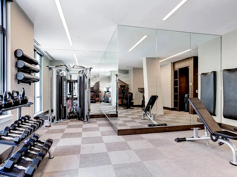 Fitness Center with Free Weights
