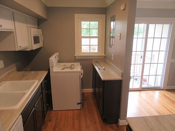 Stove about to be set in. 