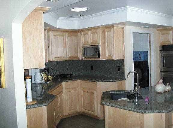Remodeled kitchen