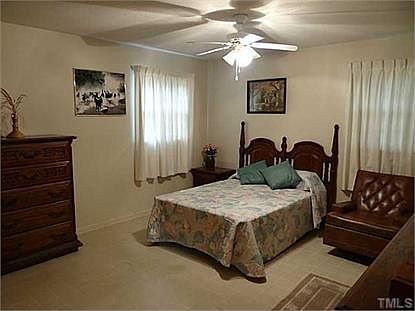 Master bedroom has a ceiling fan and is large enough for a King size bed!