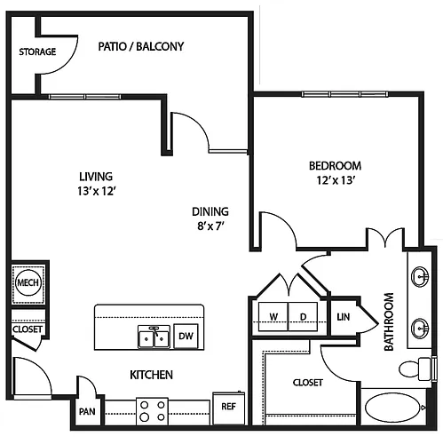 Floor plan Gruene A2