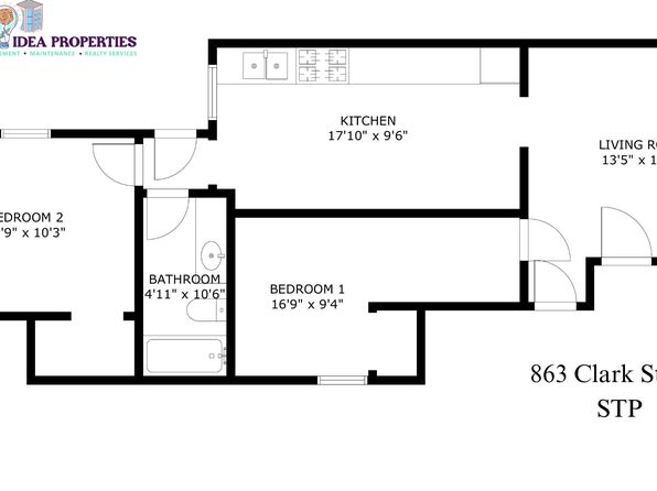 863 Clark St APT 1