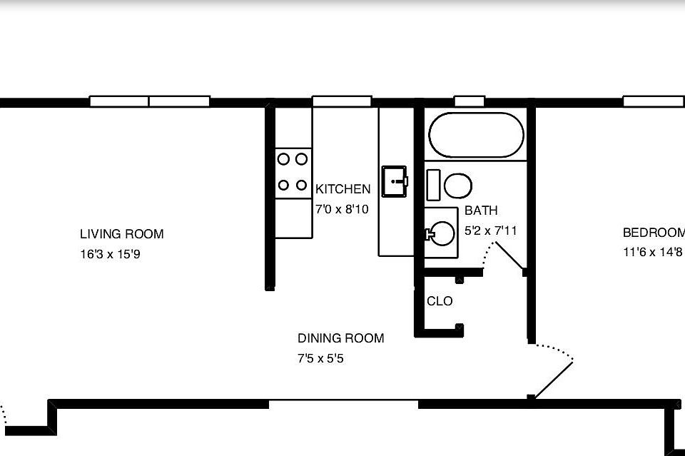 1st image of 415A E Bellefonte Ave APT 302