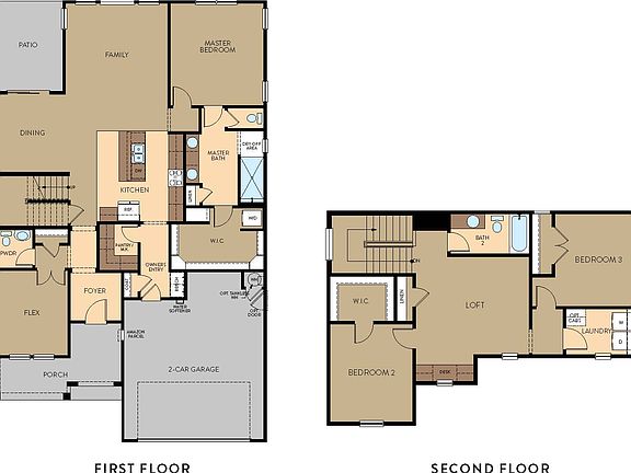 Rejuvenate Floor plan 2350 - Skybrooke-Thoughtful series