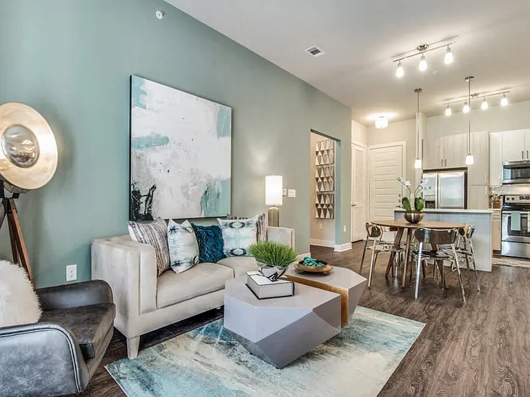 Big open spaces and an open kitchen offer the perfect surroundings for entertaining.