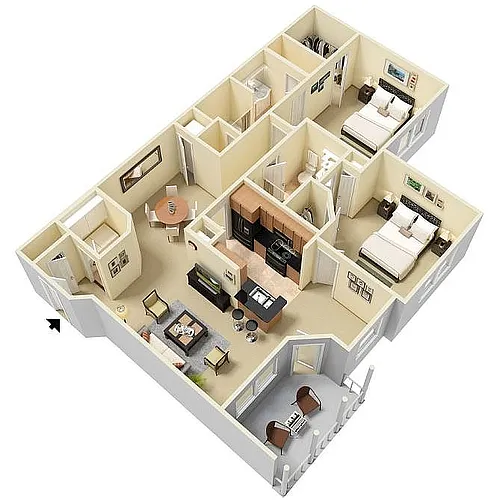 Floor plan Ocean