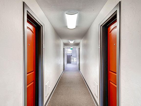 A Hallway in our Apartment Community at Off Broadway Flats