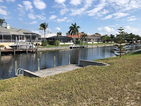 concrete dock and ladder