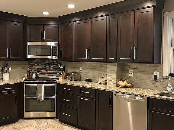 New stainless appliances