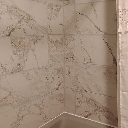 Updated guest bathroom 