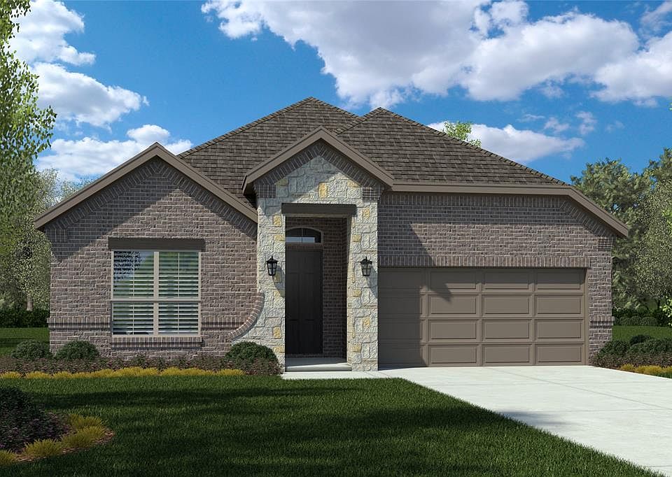 D.R. Horton's The Holly floorplan, Elevation A. Home and community information, including pricing, included features, terms, availability and amenities, are subject to change at any time without notice or obligation. Drawings, pictures, photographs, video, square footages, floor plans, elevations, features, colors and sizes are approximate for illustration purposes only and will vary from the homes as built.