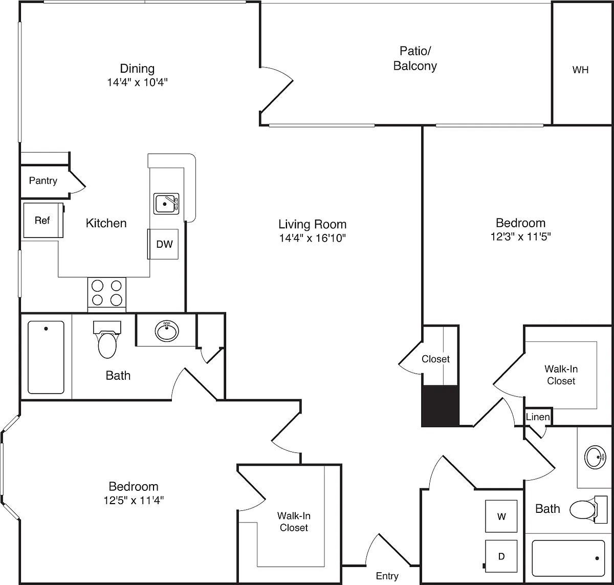 Floor plan Hamilton