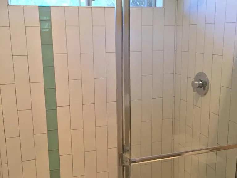 Master shower