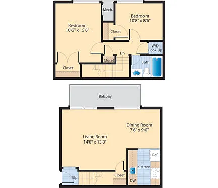Floor plan B3