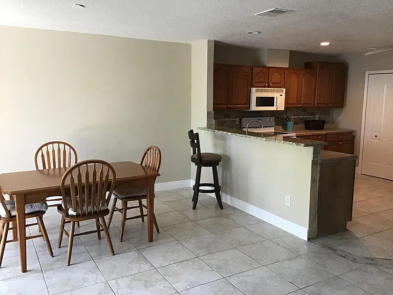 Adjoining dining area