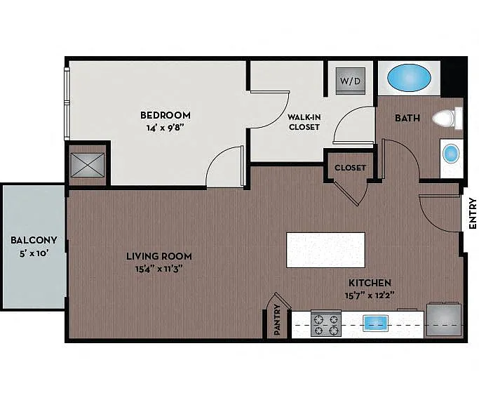 Floor plan Metro VI