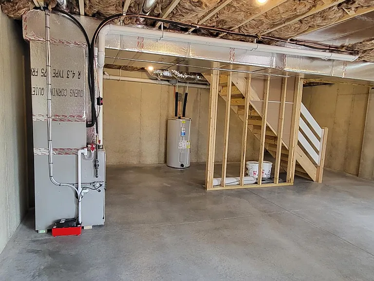 Unfinished Walk-out Basement