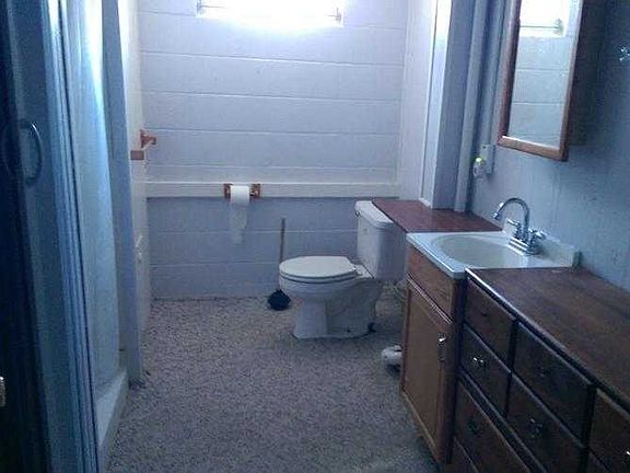 Basement bathroom