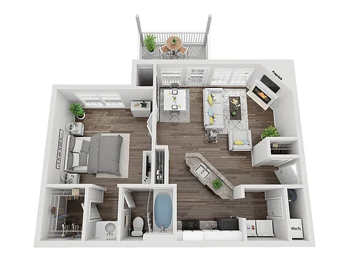 Floor plan A1