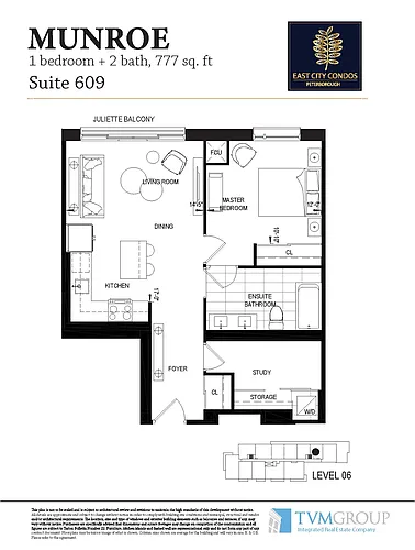 Floor plan 609