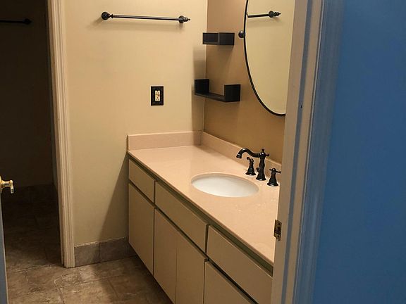 Tiled bathroom off master bedroom. 2nd bedroom also has a full bathroom.