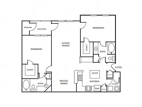Floor plan B2A