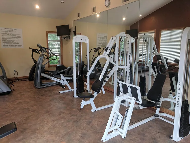 Clubhouse fitness center