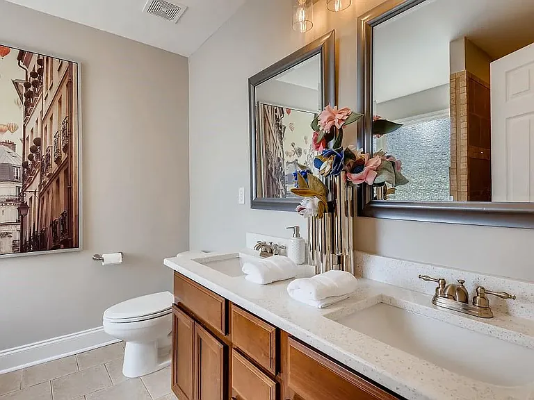 master bathroom - Jack and Jill bathroom