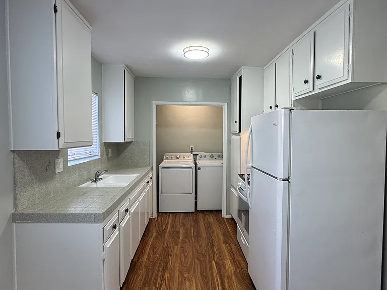 Kitchen & Laundry, from Dining.
