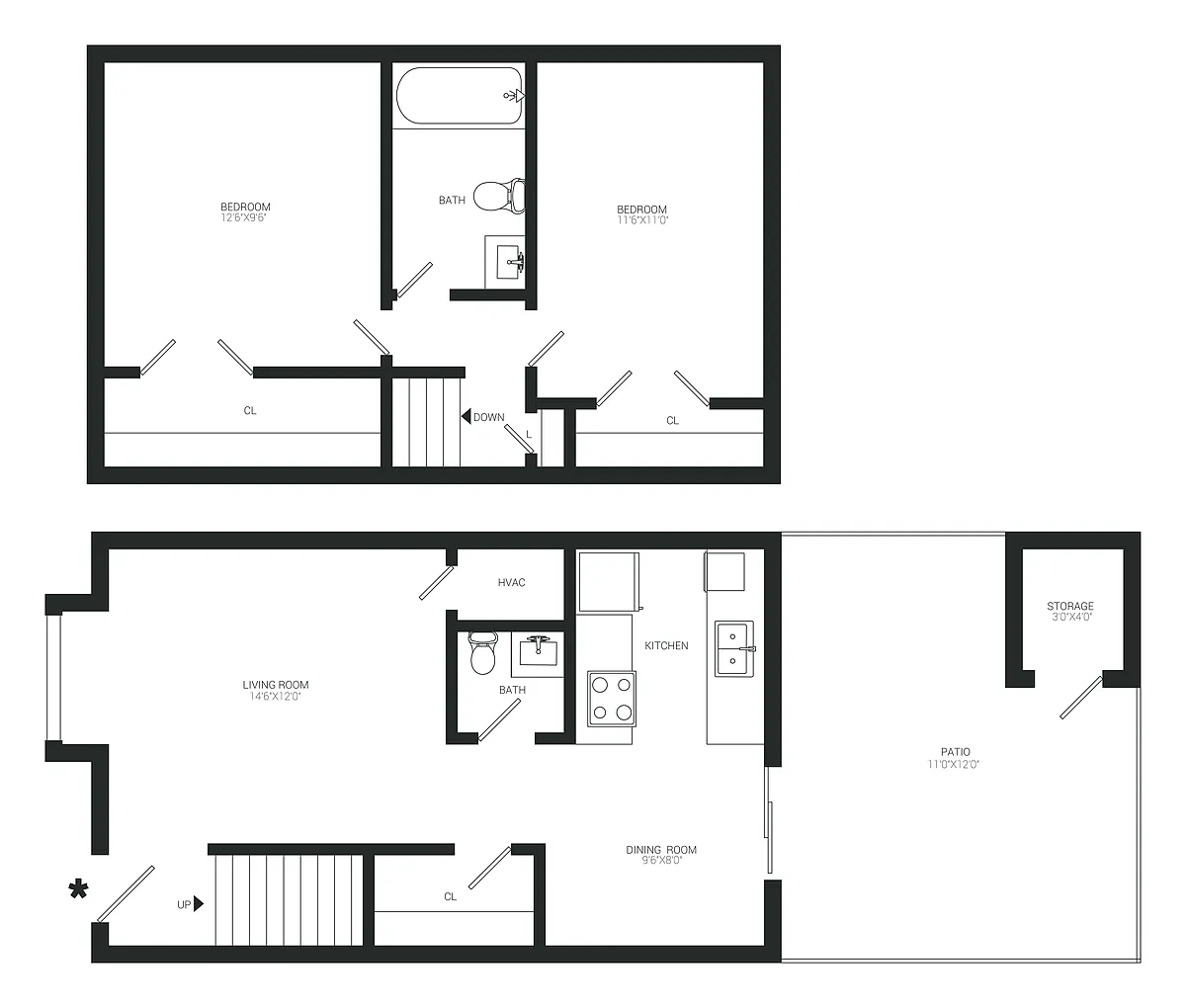 Floor plan Caroline