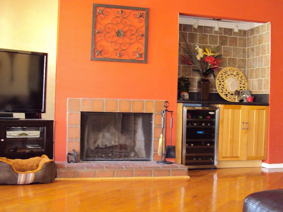 view from living room