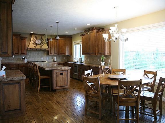 Kitchen and dining room