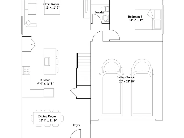 1st floor layout