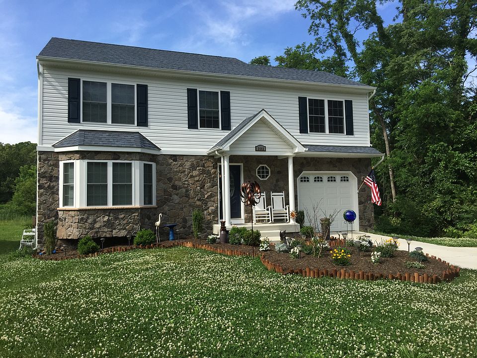 Front of home, new garden