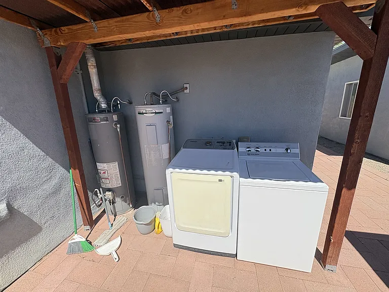 Community shared washer and dryer