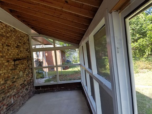 screened back porch