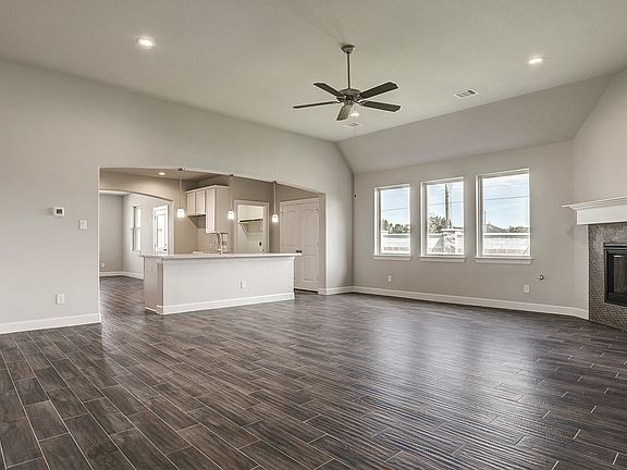 Bright open floorplan
