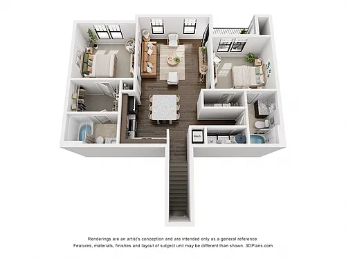 Floor plan The Warp